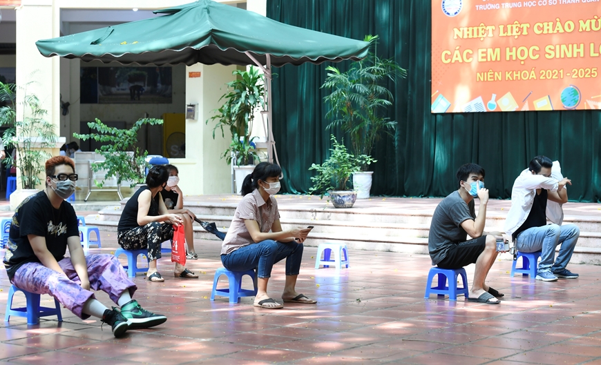 Phường Hàng Mã tổ chức tiêm vaccine phòng Covid-19 